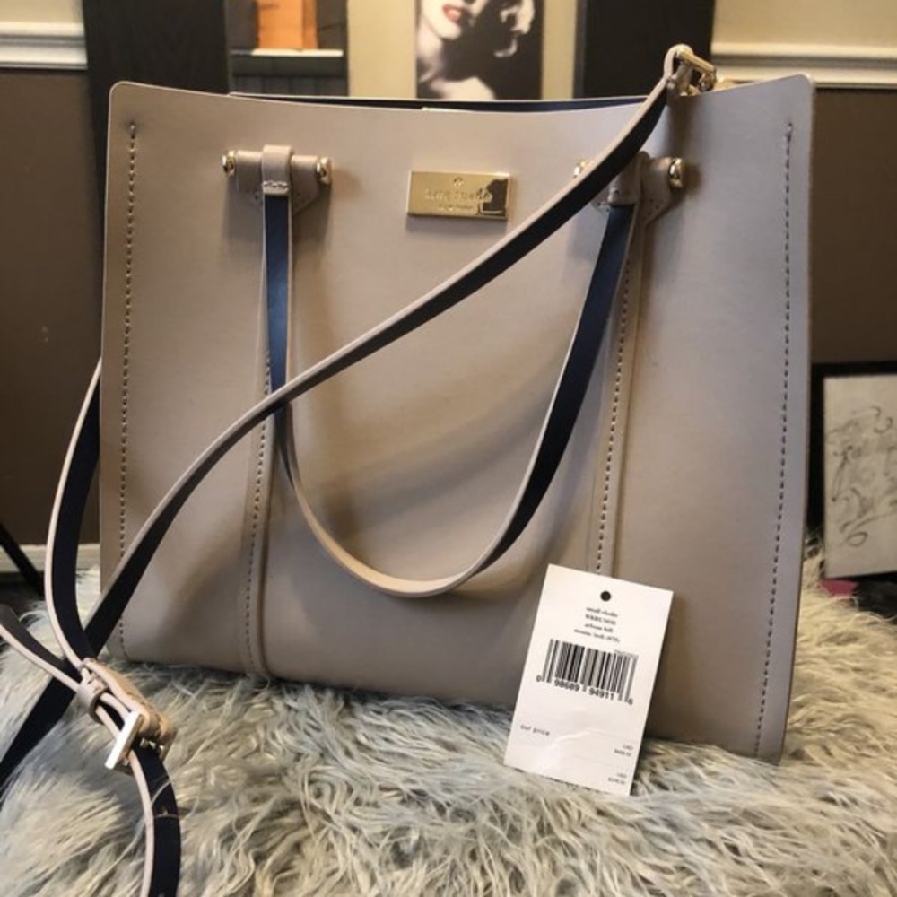 Kate Spade - small Elodie satchel - mousse color